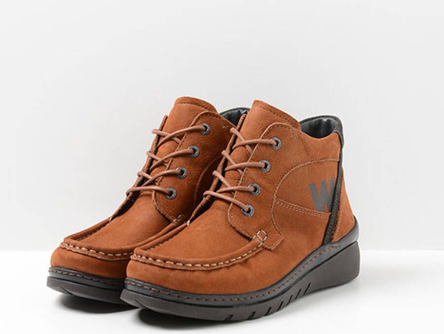 Wolky Veterschoenen Zoom cognac nubuck - Foto 9