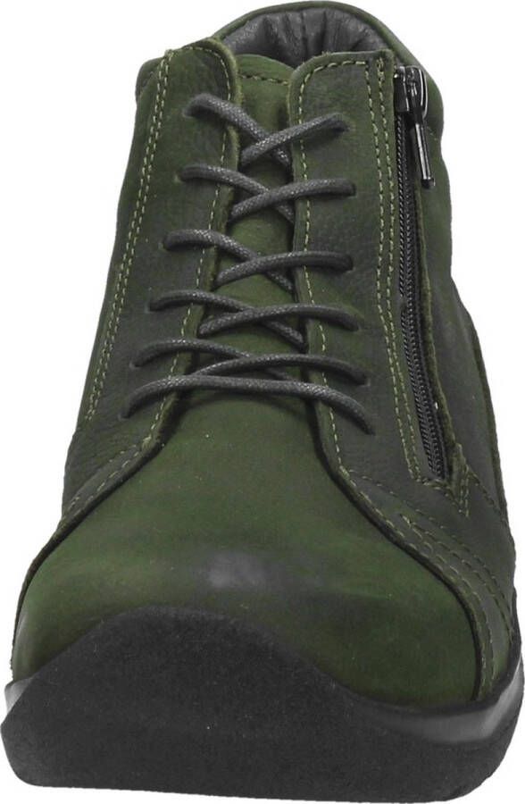 Wolky Why Veterschoenen Hoog groen