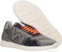 Womsh Grijze Lage Sneaker Runny Nylon Suède Gray Heren - Thumbnail 3