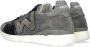 Womsh Grijze Lage Sneaker Runny Nylon Suède Gray Heren - Thumbnail 5