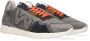 Womsh Grijze Lage Sneaker Runny Nylon Suède Gray Heren - Thumbnail 6