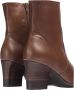 Wonders Klassieke Cowboy Stijl Enkellaars Brown Dames - Thumbnail 2