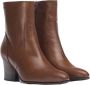 Wonders Klassieke Cowboy Stijl Enkellaars Brown Dames - Thumbnail 5