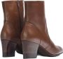 Wonders Klassieke Cowboy Stijl Enkellaars Brown Dames - Thumbnail 5