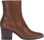 Wonders Klassieke Cowboy Stijl Enkellaars Brown Dames - Thumbnail 7