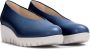 Wonders Fly Damesloafer met MemoryGel Binnenzool Blue Dames - Thumbnail 3