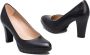 Wonders Flexibele leren pump voor vrouwen Black Dames - Thumbnail 8