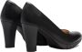 Wonders Flexibele leren pump voor vrouwen Black Dames - Thumbnail 9