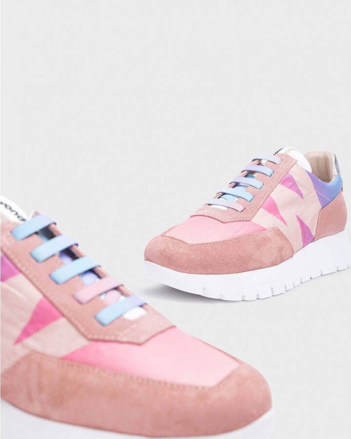 Wonders Odisei dames sneaker roze