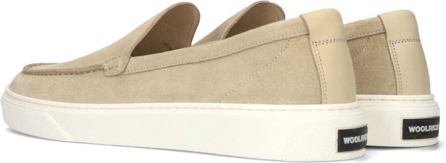 Woolrich Boat Slip On Heren Loafers Instappers Heren Beige