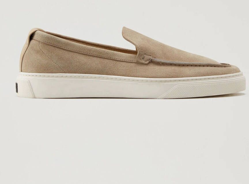 Woolrich Boat Slip On Heren Loafers Instappers Heren Beige