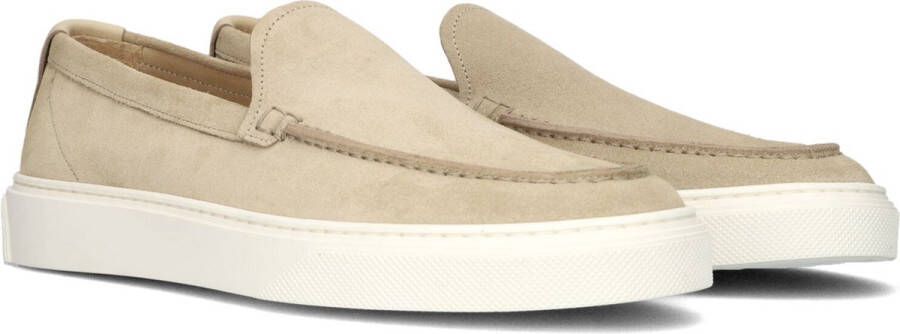 Woolrich Boat Slip On Heren Loafers Instappers Heren Beige