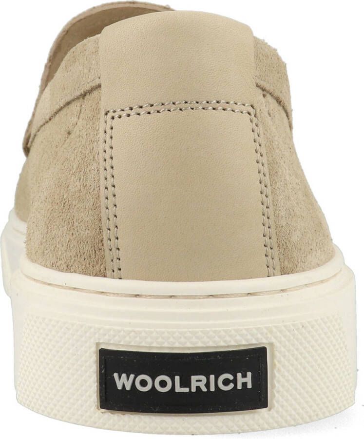 Woolrich Boat Slip On Heren Loafers Instappers Heren Beige