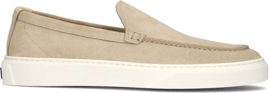 Woolrich Boat Slip On Heren Loafers Instappers Heren Beige