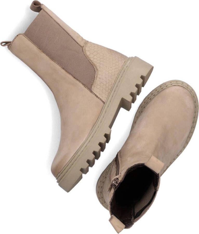 Wysh Madi Chelsea boots Enkellaarsjes Meisjes Beige