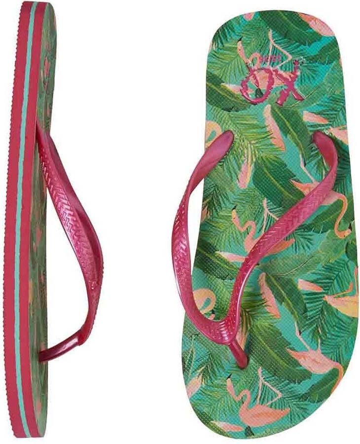 XQ Footwear Meisjes Slippers Teenslippers Flamingo Zomer - Foto 5