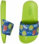 XQ Footwear Slippers Monsters Groen Blauw - Thumbnail 2