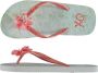 XQ Footwear Slippers Stippen Meisjes Roze wit - Thumbnail 4