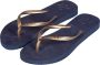 XQ Teenslippers Dames Plain Navy - Thumbnail 4