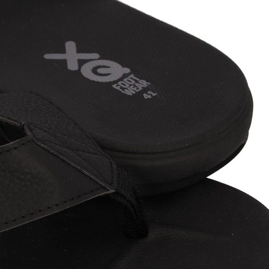 XQ Teenslippers Heren Comfortable Cushion Sole Zwart