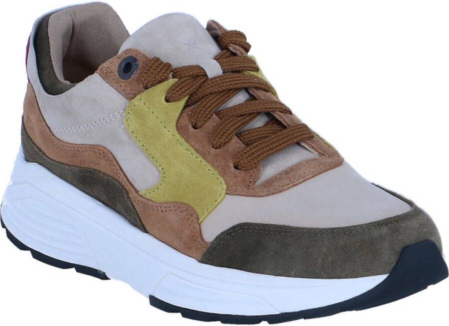 Xsensible Dames Veterschoenen Golden Gate Lady Color Mix Multi