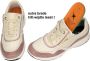 Xsensible LIMA 30204.3.782 Wit combi kleurige dames sneaker met rits - Thumbnail 4