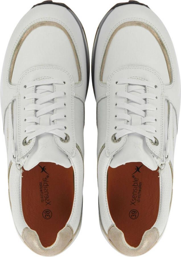 Xsensible Dames Veterschoenen Lucca White 30112 Wit