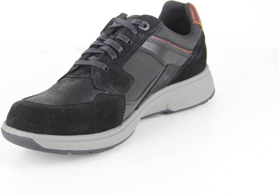 Xsensible Heren Veterschoenen Zurich Black Zwart