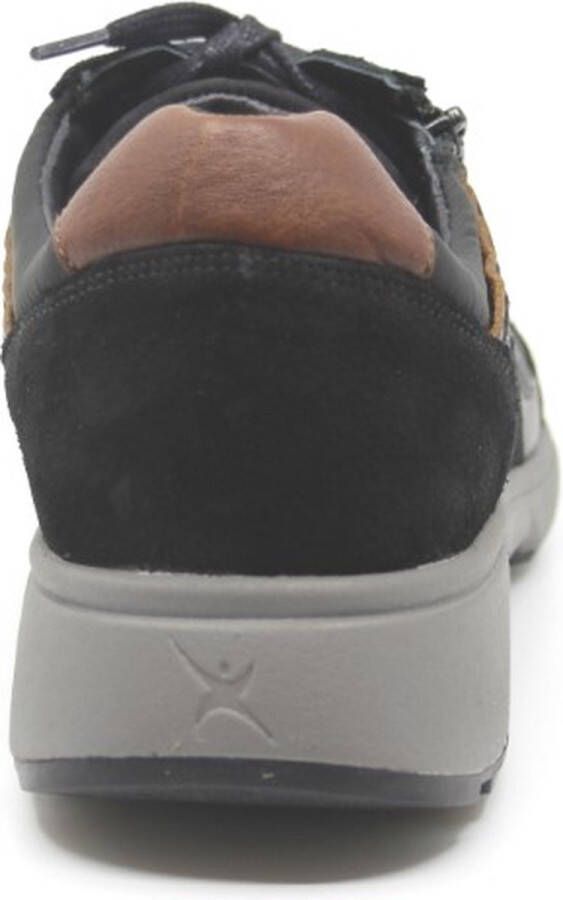 Xsensible Heren Veterschoenen Zurich Black Zwart