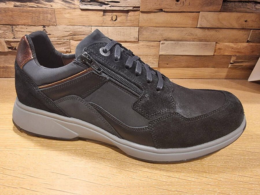 Xsensible Heren Veterschoenen Zurich Black Zwart