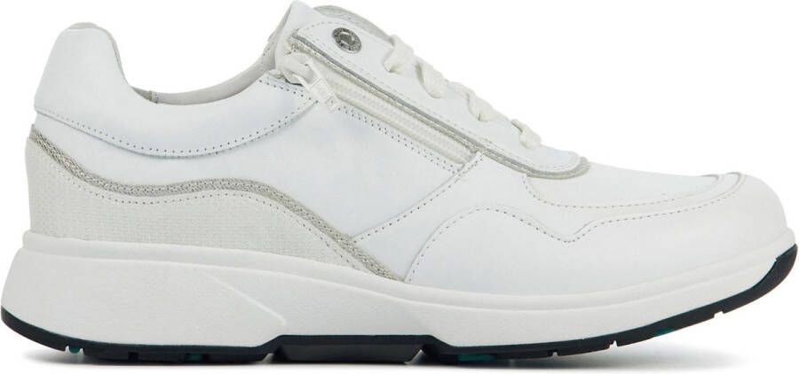 XSENSIBLE Lage Sneakers Dames Lima Maat: 43 Materiaal: Leer Kleur: Wit