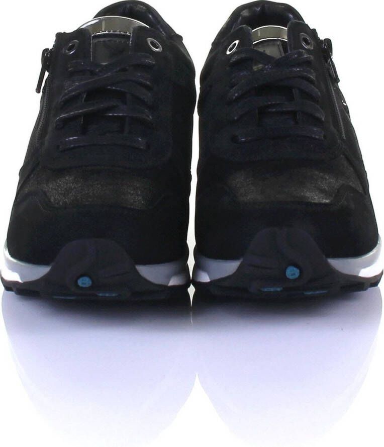 Xsensible Blauwe Sneakers met Metallic Accenten en Stretchwalker Technologie Blue Dames