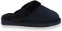 Ysabel Mora Pantoffels heren blauw suede | slippers - Thumbnail 2