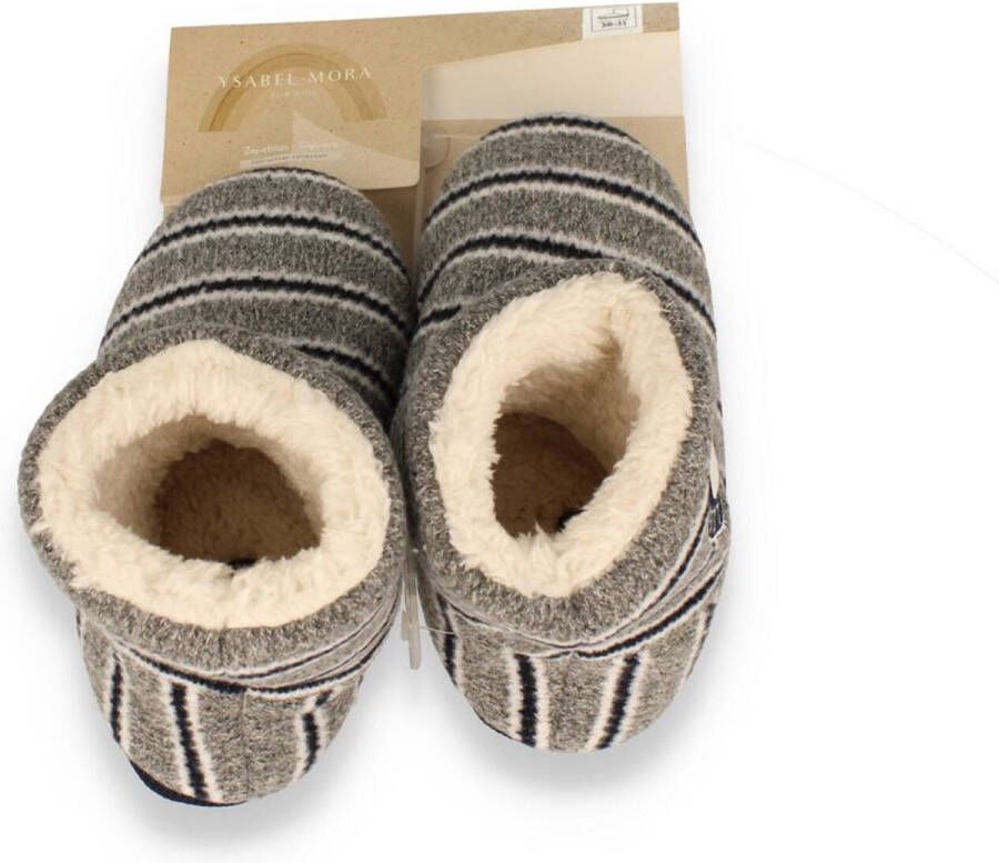 Ysabel Mora Pantoffels kinderen mini me boot slippers extra zacht