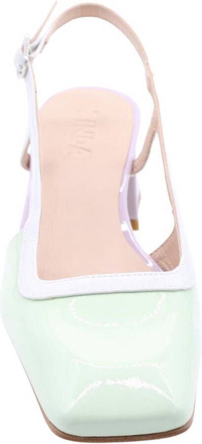 Zinda Peep Toe Peep Heel Green