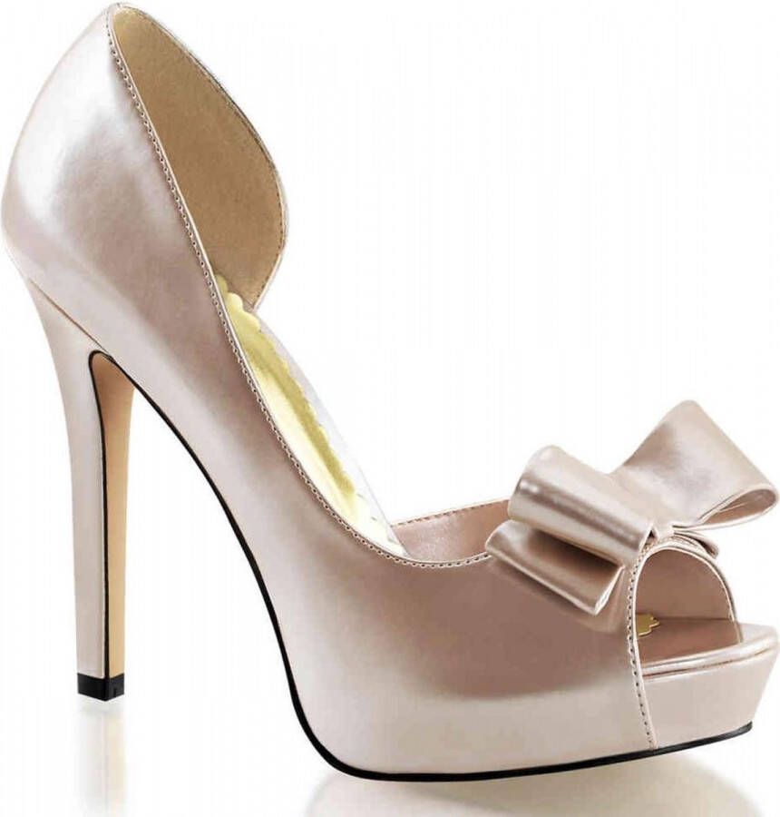 Fabelicious EU 36 = US 6 | LUMINA 32 | *4 3 4 Heel 1 PF Peep Toe d'Orsay Pump w Bow