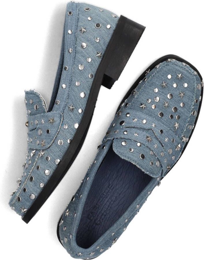 Fabienne Chapot Pim Studs Loafers Instappers Dames Blauw