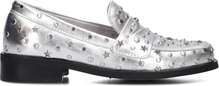 Fabienne Chapot Pim Studs Loafers Instappers Dames Zilver