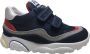 Falcotto A ter velcro's lederen sportieve sneakers navy - Thumbnail 2