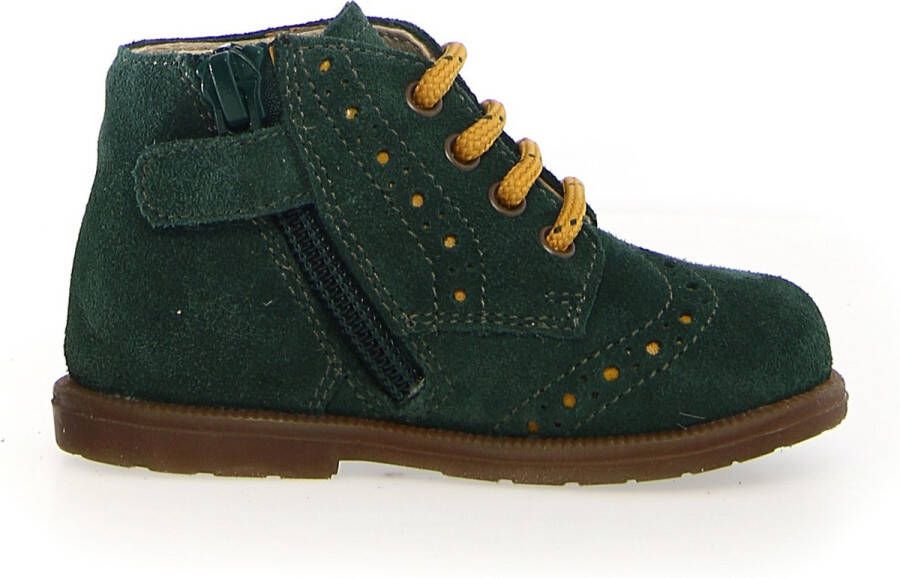 Falcotto by Naturino Falcotto Frol Zip suede spaz green bottle