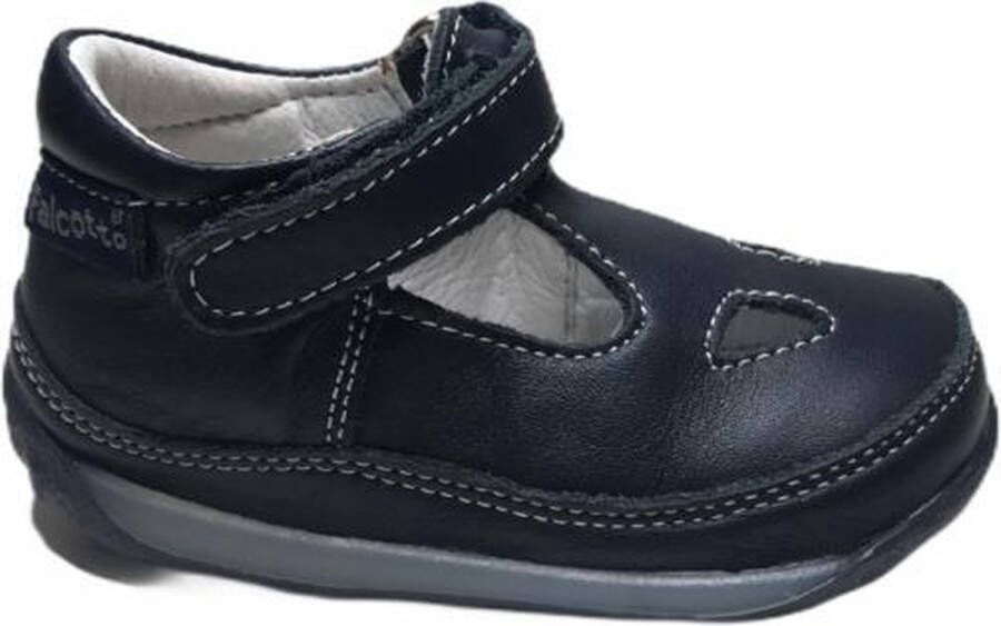 Falcotto gesloten velcro sandaal 422 navy