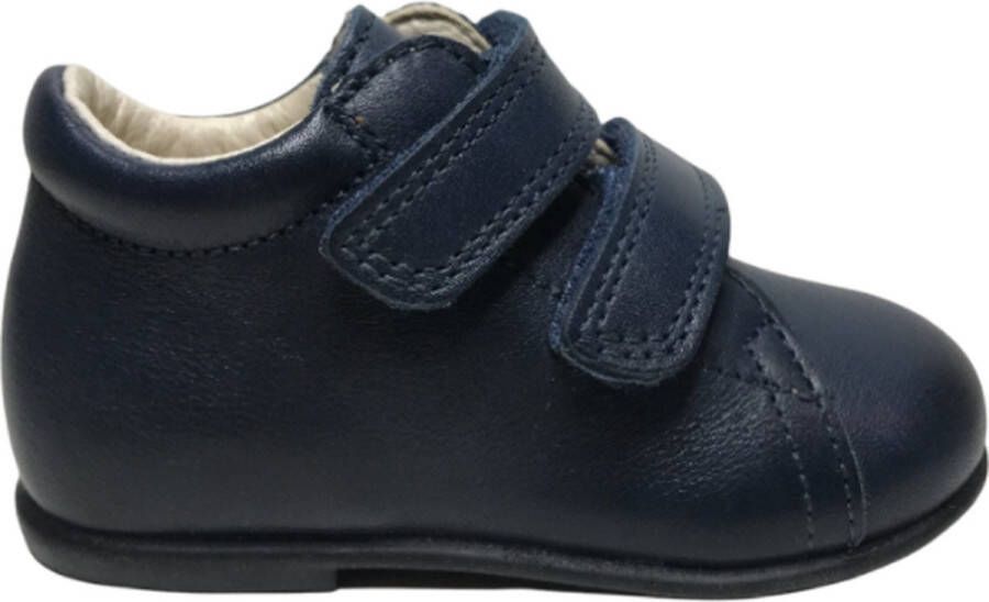 Falcotto velcro's klassieke lederen schoenen Nods navy