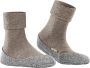 Falke Cosyshoe Cocooning Pantoffels maat 37-38 grijs bruin - Thumbnail 1