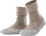 Falke Cosyshoe Cocooning Pantoffels maat 37-38 grijs bruin - Thumbnail 1