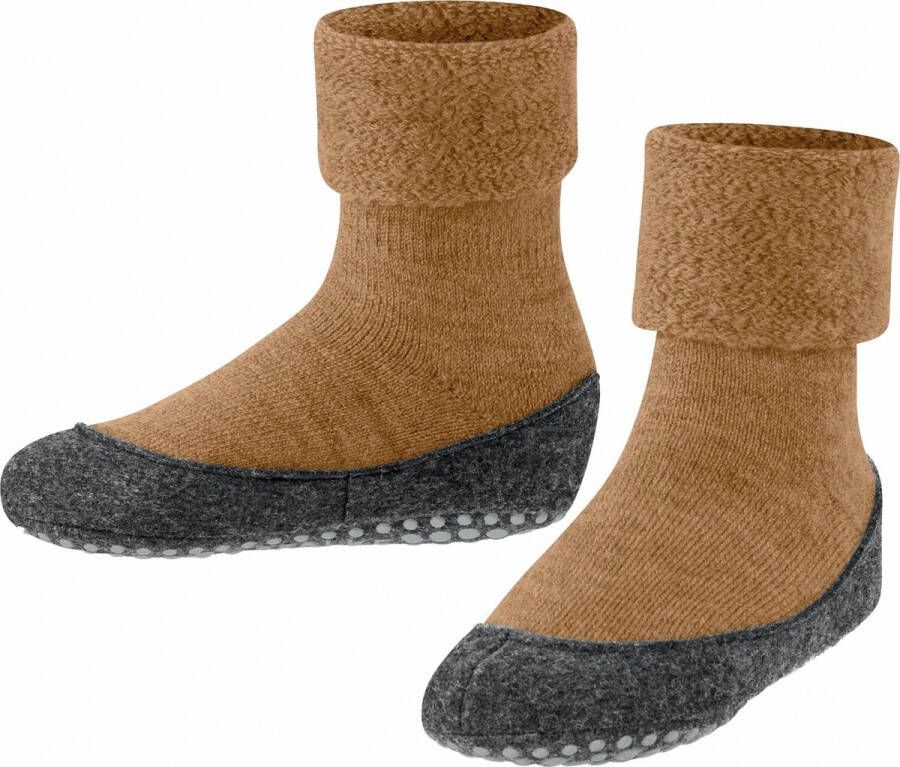 FALKE Sloffen Unisex Bruin Grijs