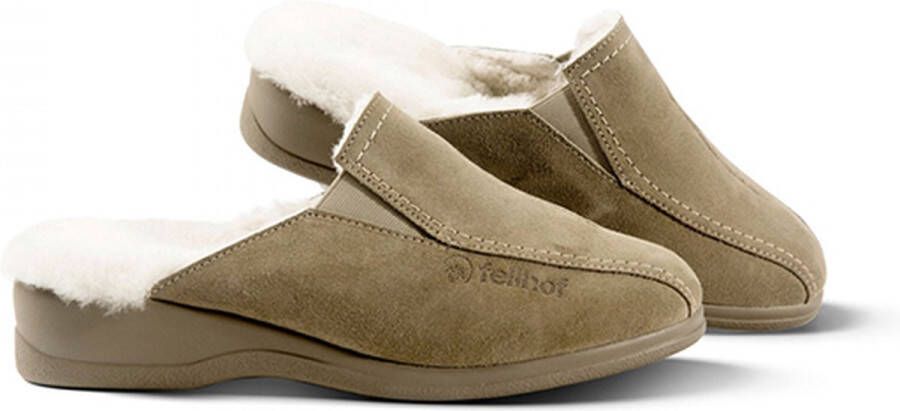 Fellhof pantoffel Biekamp kleur Taupe