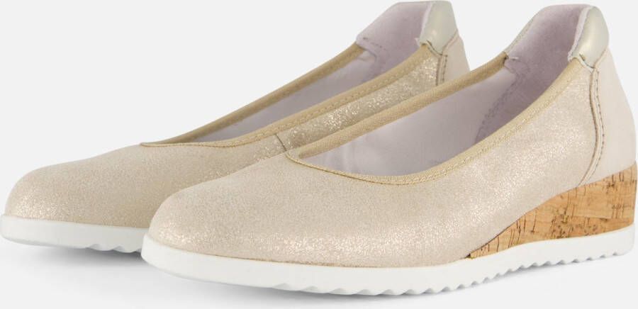 Feyn Ellie 08 Instappers beige Suede