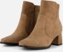 Feyn Enkellaarsjes taupe Suede - Thumbnail 1