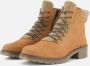 Feyn Joanne Veterboots bruin Leer - Thumbnail 1