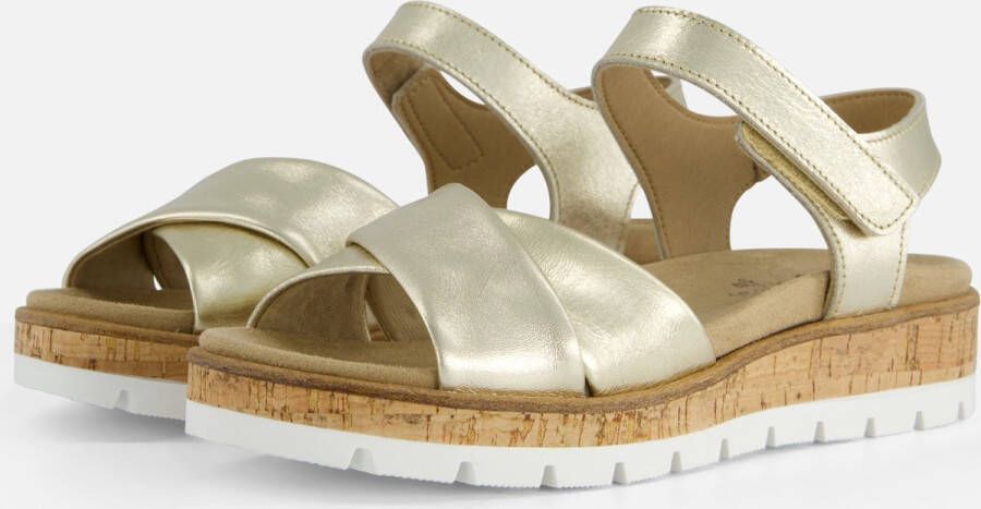 Feyn Mia 01 Sandalen goud Leer